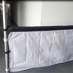 10X10 Canopy Half Wall Rail System - ablem8canopy