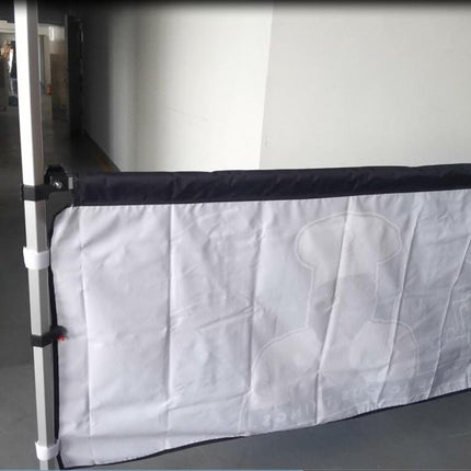 10X10 Canopy Half Wall Rail System - ablem8canopy