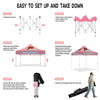 10x10 Canopy Pop Up Tent - ABLEM8CANOPY Mini Donuts 10x10 Pop Up Canopy Tent - ablem8canopy