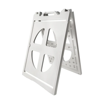 21.5"x28.5" A-Frame Sidewalk Sign – Double-Sided Folding Display for Outdoor Advertising