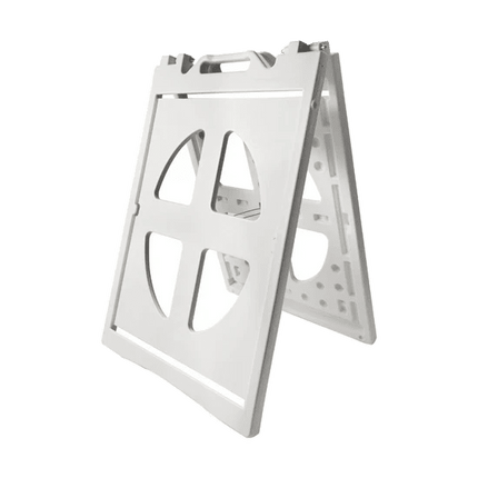 21.5"x28.5" A-Frame Sidewalk Sign – Double-Sided Folding Display for Outdoor Advertising - ablem8canopy