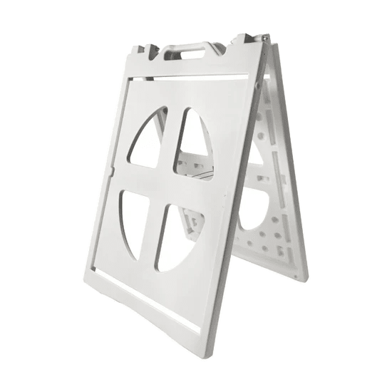 21.5"x28.5" A-Frame Sidewalk Sign – Double-Sided Folding Display for Outdoor Advertising - ablem8canopy