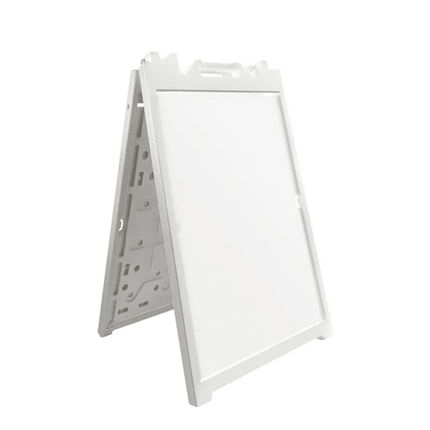 24x36" A-Frame Sidewalk Sign – Folding Double-Sided Outdoor Display for Business - ablem8canopy