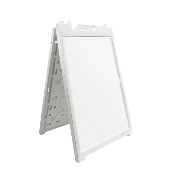 24x36" A-Frame Sidewalk Sign – Folding Double-Sided Outdoor Display for Business - ablem8canopy