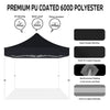 ABLEM8CANOPY 10x10 Black Canopy Tent - ablem8canopy
