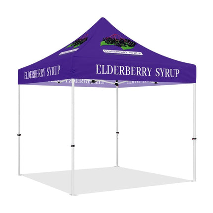 ABLEM8CANOPY 10x10 Elderberry Syrup Canopy Tent Pop Up - ablem8canopy