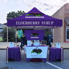 ABLEM8CANOPY 10x10 Elderberry Syrup Canopy Tent Pop Up - ablem8canopy