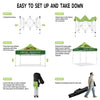 ABLEM8CANOPY 10x10 Fresh Produce Pop Up Event Canopy Tents - ablem8canopy