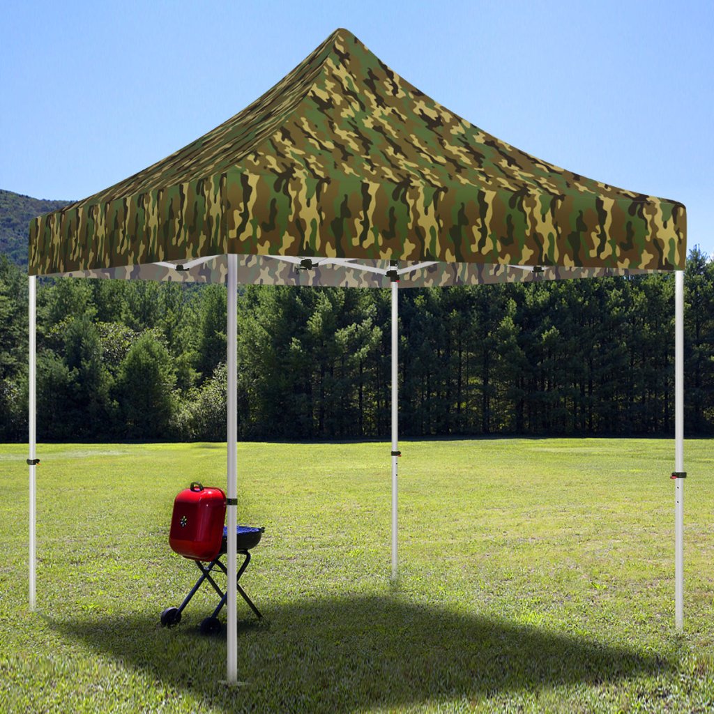 camo pop up tent 10x10 Pop Up Canopy Tent - Camouflage