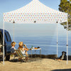 ABLEM8CANOPY 10x10 Pop Up Canopy Tent - Polka Dots - ablem8canopy