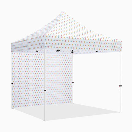 ABLEM8CANOPY 10x10 Pop Up Canopy Tent - Polka Dots - ablem8canopy