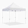 ABLEM8CANOPY 10x10 Pop Up Canopy Tent - Polka Dots - ablem8canopy