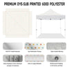 ABLEM8CANOPY 10x10 Pop Up Canopy Tent - Polka Dots - ablem8canopy
