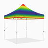 ABLEM8CANOPY 10x10 Pop Up Rainbow Canopy Tent - ablem8canopy