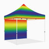 ABLEM8CANOPY 10x10 Pop Up Rainbow Canopy Tent - ablem8canopy