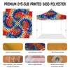 ABLEM8CANOPY 10x10 Pop Up Tie Dye Canopy Tent - ablem8canopy