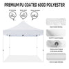 ABLEM8CANOPY 10x10 Pop Up White Canopy Tents - ablem8canopy