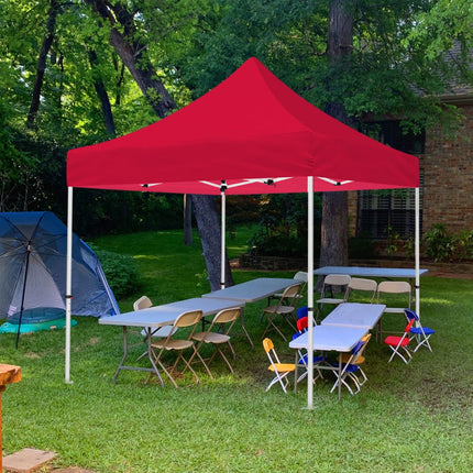 ABLEM8CANOPY 10x10 Red Canopy Tent - ablem8canopy