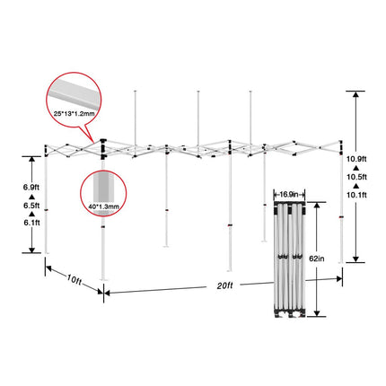 ABLEM8CANOPY Aluminum Canopy Frame - ablem8canopy