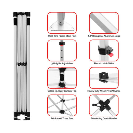ABLEM8CANOPY Aluminum Canopy Frame - ablem8canopy