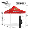 ABLEM8CANOPY Butcher Shop 10x10 Canopy Tent with Walls - ablem8canopy