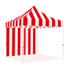 ABLEM8CANOPY Carnival 10x10 Red and White Striped Canopy Tent - ablem8canopy