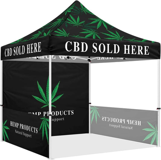 ABLEM8CANOPY CBD Sold Here 10x10 Cooshade Pop Up Canopy Tent - ablem8canopy