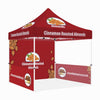ABLEM8CANOPY Cinnamon Roasted Almonds 10 x 10 canopy tent with sidewalls - ablem8canopy