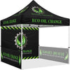 ABLEM8CANOPY ECO OIL CHANGE 10x10 Canopy With Side Tent - ablem8canopy