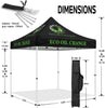 ABLEM8CANOPY ECO OIL CHANGE 10x10 Canopy With Side Tent - ablem8canopy