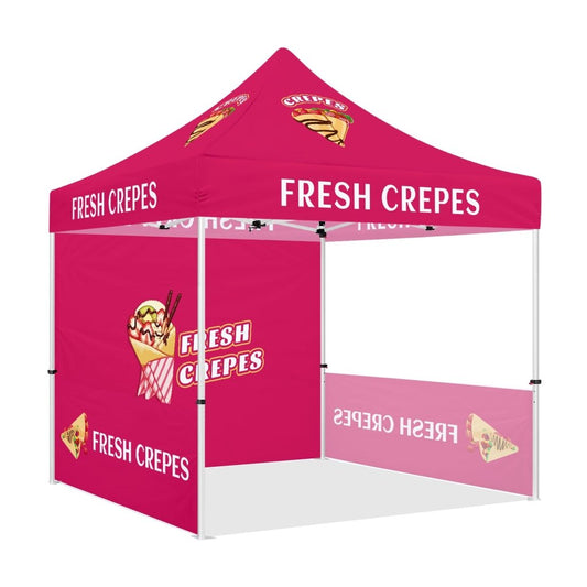 ABLEM8CANOPY Fresh Crepes 10x10 Covered Canopy Tent - ablem8canopy