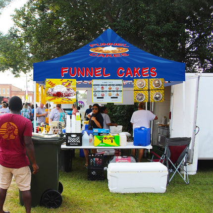 ABLEM8CANOPY Funnel Cakes 10x10 Canopy Pop Up Tent - ablem8canopy
