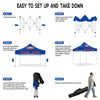 ABLEM8CANOPY Funnel Cakes 10x10 Canopy Pop Up Tent - ablem8canopy