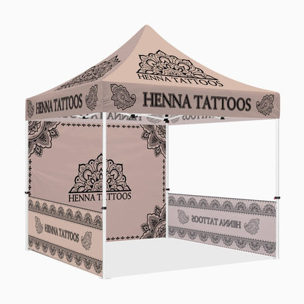 ABLEM8CANOPY Henna Tattoos 10x10 Portable Canopies Tent - ablem8canopy