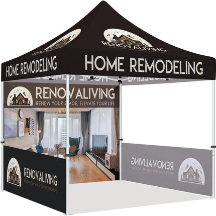 ABLEM8CANOPY HOME REMODELING 10x10 Advertising Canopy Tent - ablem8canopy