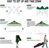 ABLEM8CANOPY Lawnmasters Tackle 10x10 Custom Logo Canopy Tent - ablem8canopy