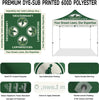 ABLEM8CANOPY Lawnmasters Tackle 10x10 Custom Logo Canopy Tent - ablem8canopy