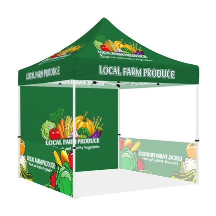 ABLEM8CANOPY Local Farm Produce 10x10 Pop Up Sun Canopy Tent - ablem8canopy