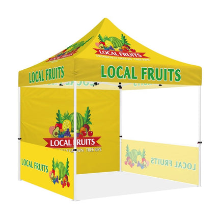 ABLEM8CANOPY Local Fruits 10x10 Pop Up Branded Canopy Tents - ablem8canopy