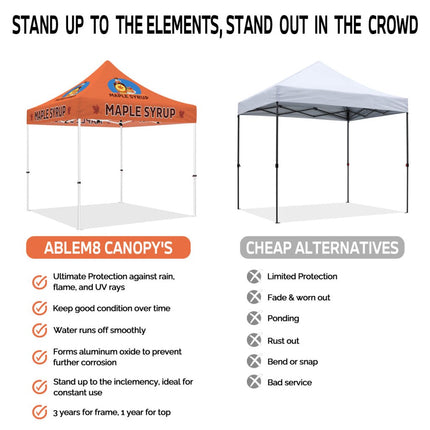 ABLEM8CANOPY Maple Syrup 10x10 Canopies Tents for Sale - ablem8canopy