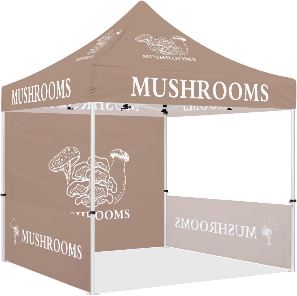 best rated canopy tents Mushroom Concession 10x10 Best Rated Canopy Tents 1 full wall