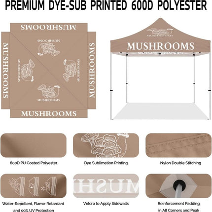 ABLEM8CANOPY Mushroom Concession 10x10 Best Rated Canopy Tents - ablem8canopy