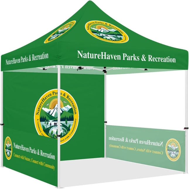 ABLEM8CANOPY Naturehaven Park & Recreation 10 By 10 Pop Up Canopy Tent - ablem8canopy