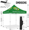 ABLEM8CANOPY Naturehaven Park & Recreation 10 By 10 Pop Up Canopy Tent - ablem8canopy