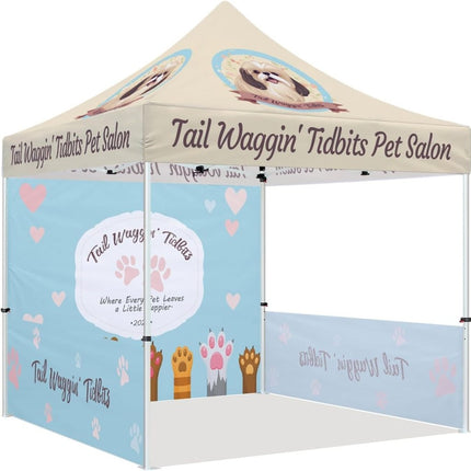 ABLEM8CANOPY Pet Salon 10x10 Best Canopy Tent with Sides - ablem8canopy