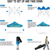 ABLEM8CANOPY Seafood 10x10 Pop Up Tents and Canopies - ablem8canopy