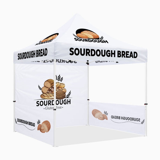 ABLEM8CANOPY Sourdough Bread 10x10 Pop Up Shade Canopy Tent - ablem8canopy