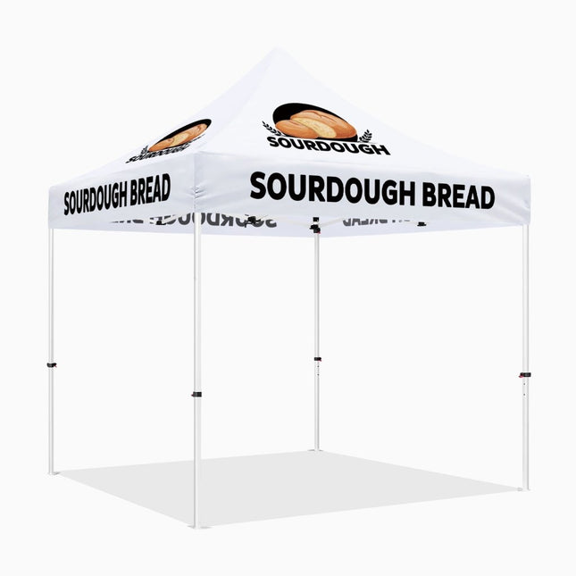 ABLEM8CANOPY Sourdough Bread 10x10 Pop Up Shade Canopy Tent - ablem8canopy