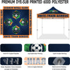 ABLEM8CANOPY UNITE TRAIN ACHIEVE 10x10 Soccer Tent for Soccer Games - ablem8canopy