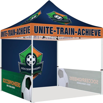ABLEM8CANOPY UNITE TRAIN ACHIEVE 10x10 Soccer Tent for Soccer Games - ablem8canopy
